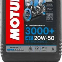 Óleo para Moto Motul 3000+ Rl 20W50 4T - 1 Litro