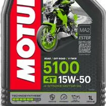 Óleo Sintético Motul 5100 15W50 4T - 1 Litro