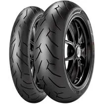 Pneu Moto Pirelli Diablo Rosso II 190/55 ZR17 75W TL - Aro 17 - Traseiro