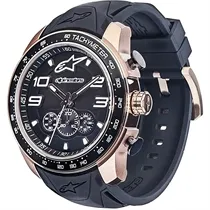 Relógio Alpinestars Tech Chrono Dourado Claro