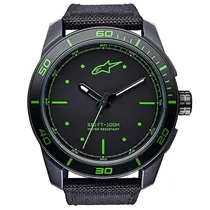Relógio Alpinestars Tech Preto/Verde Nylon
