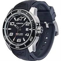 Relógio Alpinestars Tech Watch Prata Silicone