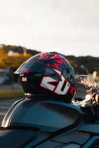 Spoiler de Capacete HJC C10 - Fumê