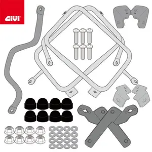Suporte Lateral Givi Outback BMW R 1300 GS ADV (apartir de 2025) Preto - PLO5146CAM