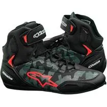 Tênis Alpinestars Faster 3 - Preto/Cinza/Vermelho