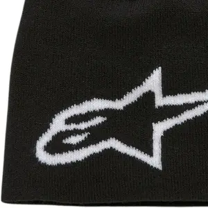 Touca de Lã Alpinestars Big Angeles - Preta/Branca