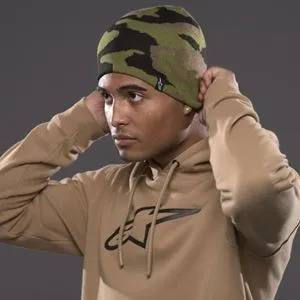 Touca de Lã Alpinestars Sentinel - Verde Camuflada