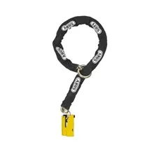 Trava de Disco Abus Granit Detecto XPlus 8077 + Corrente Preto